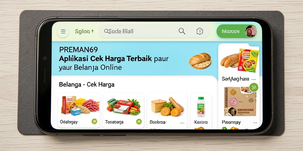 Tampilan antarmuka pengguna PREMAN69 yang menarik dan mudah digunakan.