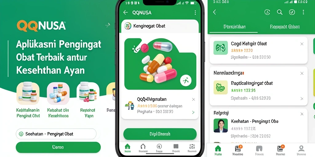 Tampilan antarmuka QQNUSA yang jelas dan informatif.