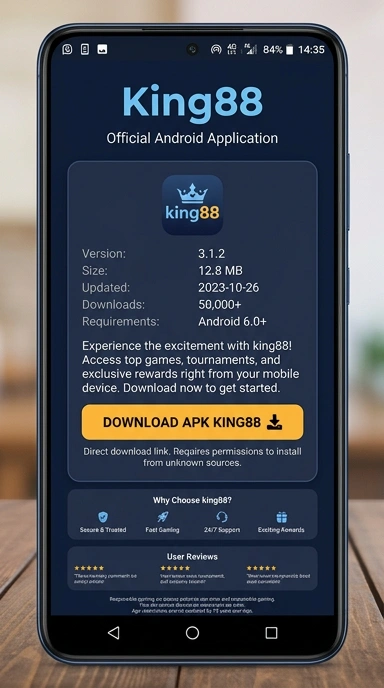 Unduh dan Instal king88 APK Secara Aman untuk Android